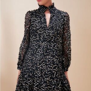 Tuckernuck Black and Gold Women's Dress